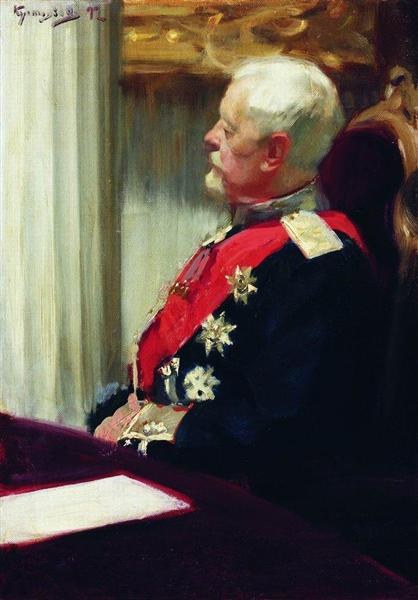 Генерал от инфантерии Кристофер Руп, 1902 - Борис Кустодиев