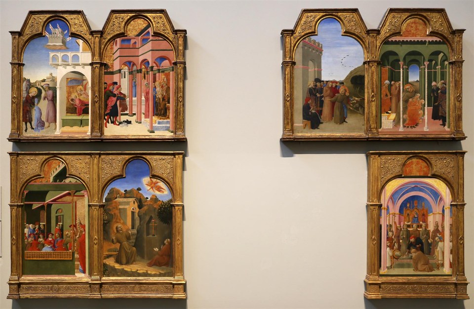 Полиптих Сансеполькро, c.1437 - c.1444 - Сассетта (Стефано ди Джованни)