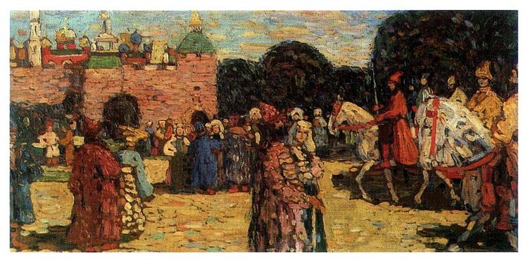 Древняя Русь, 1904 - Василий Кандинский
