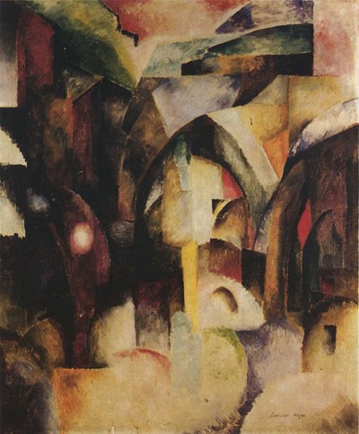 Кубистический интерьер, 1912