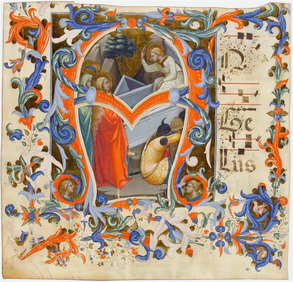 Антифонарий (Cod. Cor. 1, Folio 3), 1404