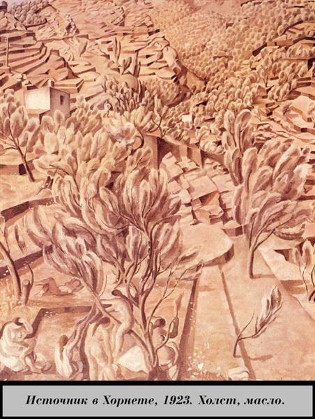 Источник в Шершне, 1923