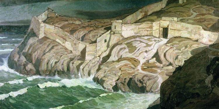 Древняя крепость, 1902 - Константин Богаевский