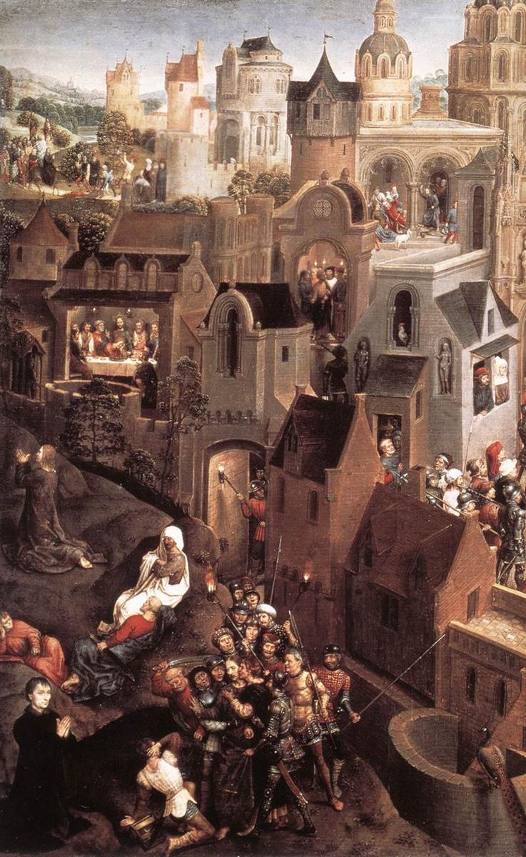 Сцены Страстей Христовых (левая сторона), 1470 - 1471