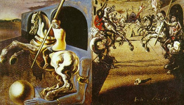 Конный парад (возможно, сценография к «Ромео и Джульетте»), 1942