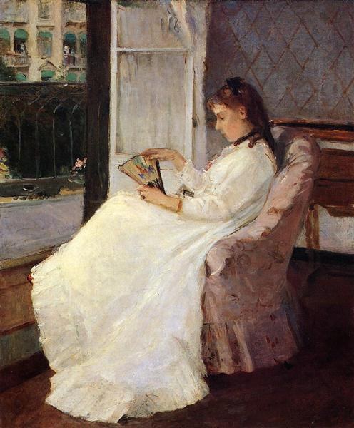 Сестра художника у окна, 1869