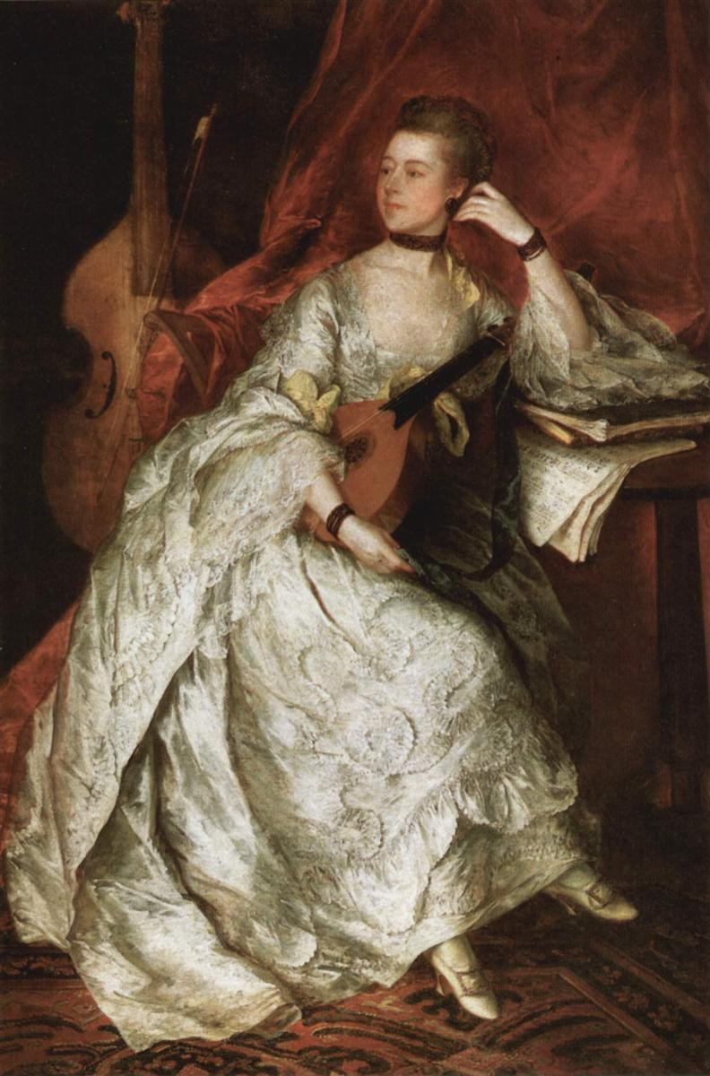 Портрет Энн Форд (позже миссис Филип Тикнесс), 1760