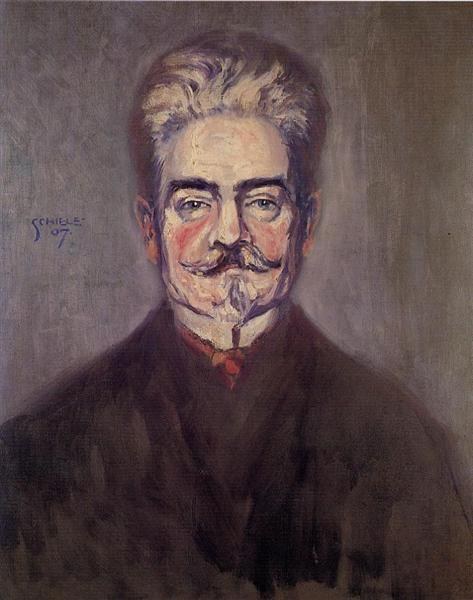 Портрет Леопольда Цихачека, 1907