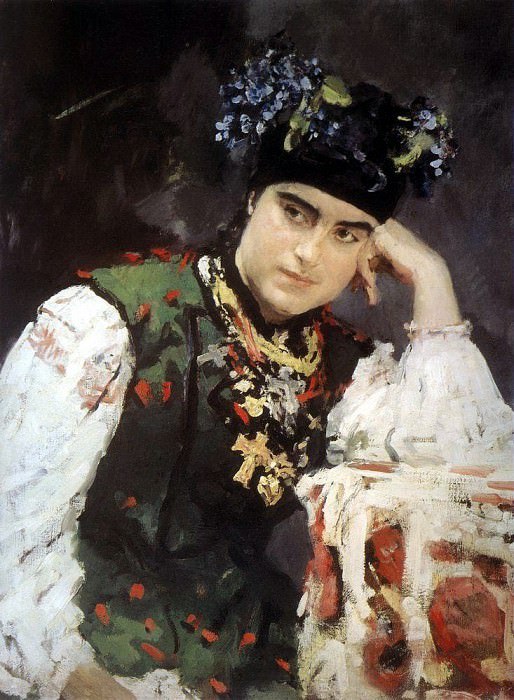 Портрет С. М. Драгомировой. 1889