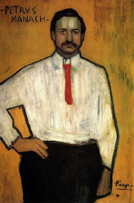 1901 Portrait du PКre Manach