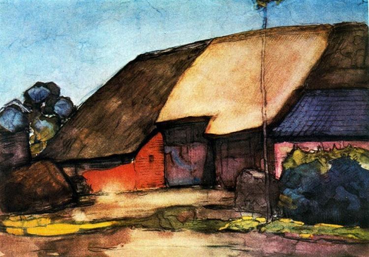 Маленькая ферма на Нистелроде, 1904