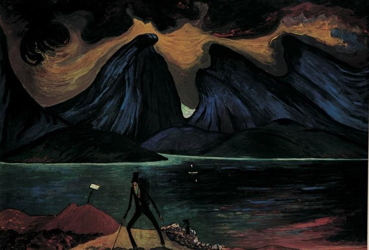 Шифоньер, 1917 - Марианна фон Веревкин