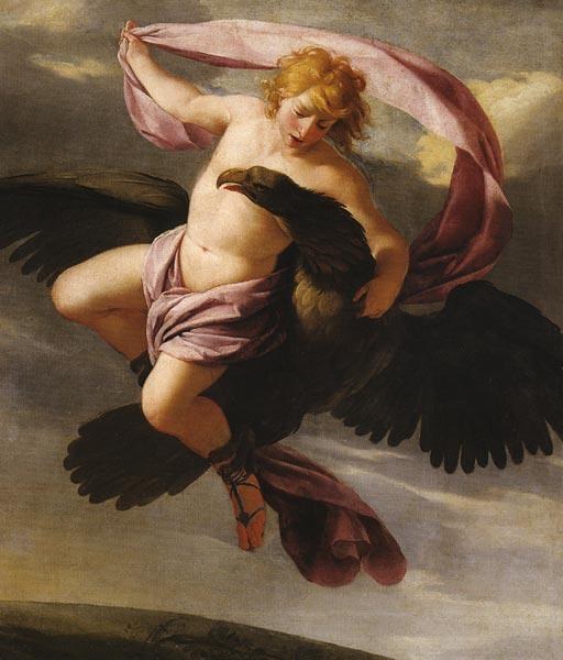 Похищение Ганимеда, c.1650 - Эсташ Ле Сюёр