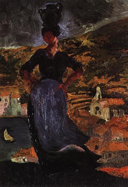 Портрет Гортензии, 1918