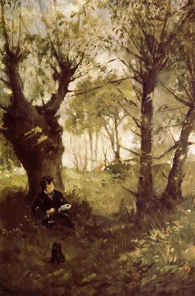 Старая дорога в Овер, 1863
