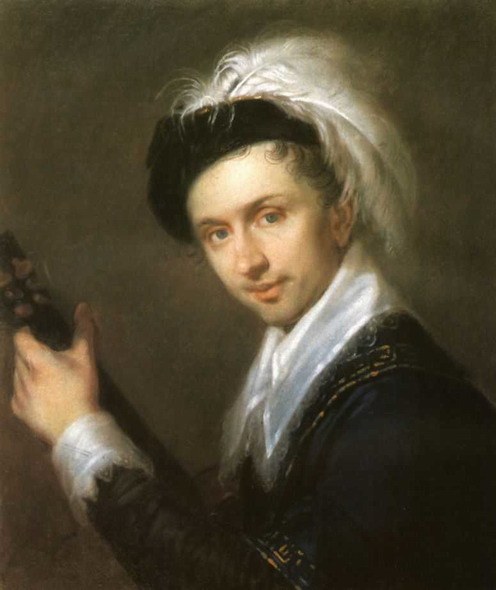 Портрет И.В. БУГАЕВСКОГО-БЛАГОДАРНОГО, 1816 - Алексей Венецианов