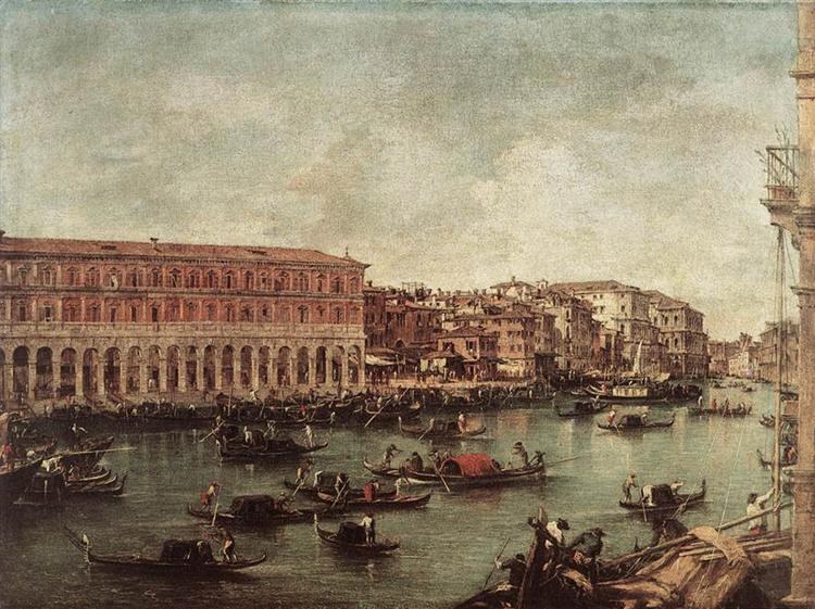 Большой канал на рыбном рынке (Пескерия), 1765