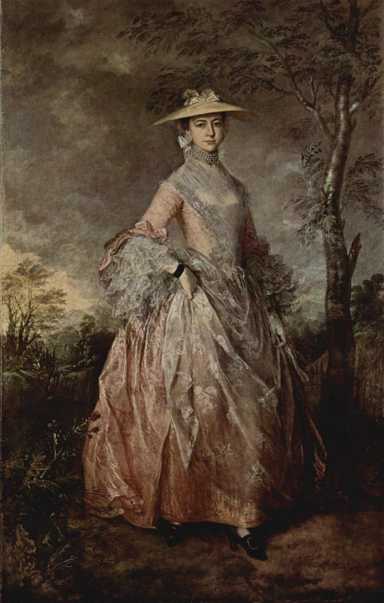 Портрет Мэри Графини Хоу, c.1760