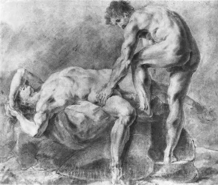 Две натурщицы, 1800 - Орест Кипренский