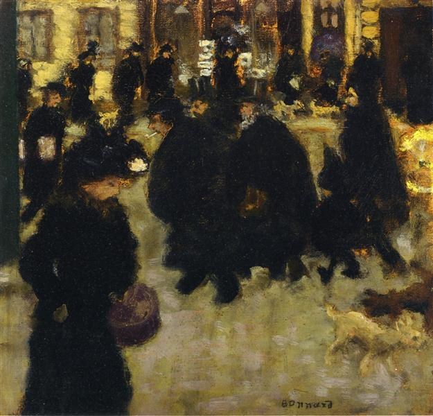 Фигуры на улице, 1894