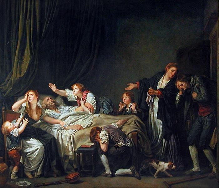 Наказанный сын, c.1778