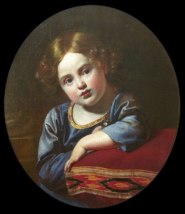 Портрет князя Е. Г. Гагарина ребенком. 1816-17 ЧС А. В. Мамонова