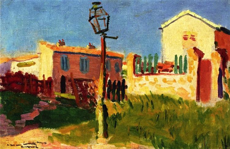 Уличный фонарь, Аркей, 1899