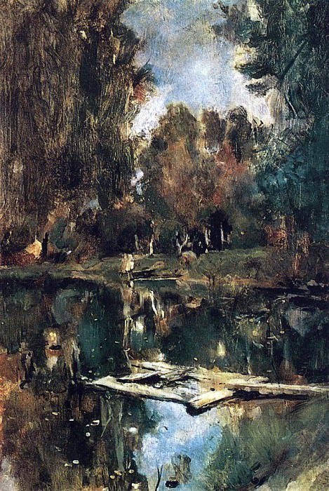 Прудик. Абрамцево. 1886
