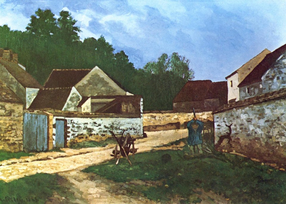 Дорфштрассе-ин-Марлотт, 1866