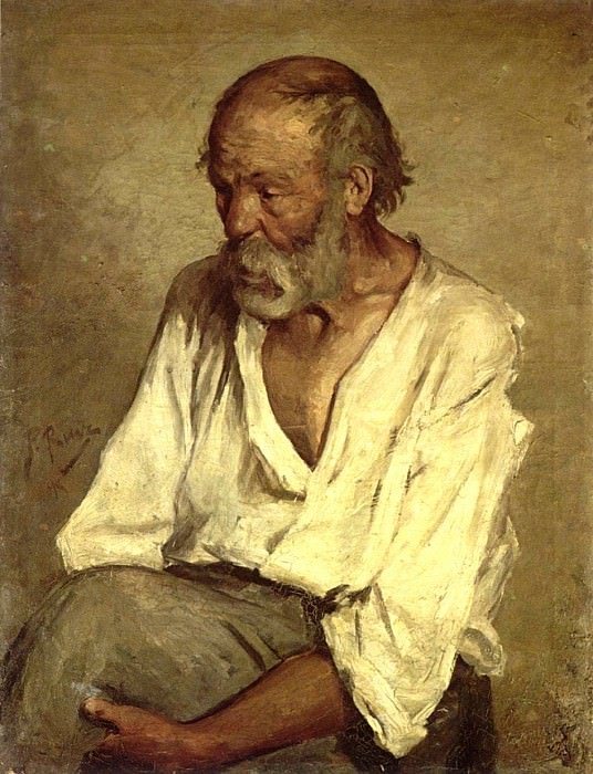 1895 Пабло Малага, копия Пикассо.