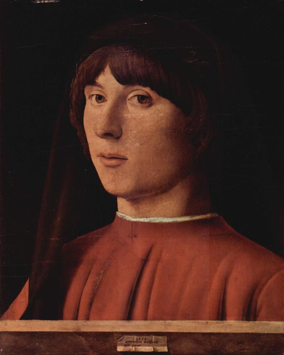 Портрет мужчины, 1474