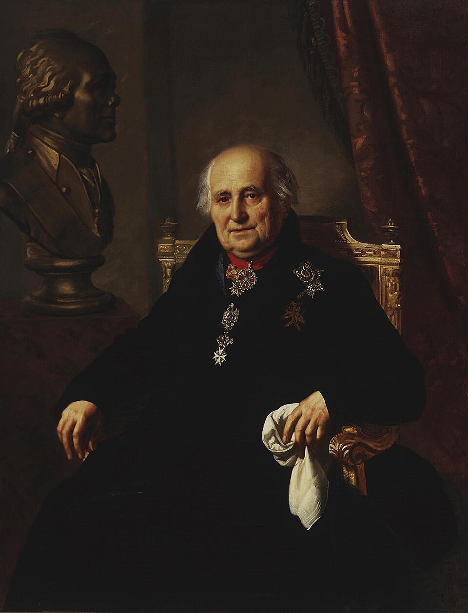 Портрет графа Григория Григорьевича Кушелева (1754-1833)