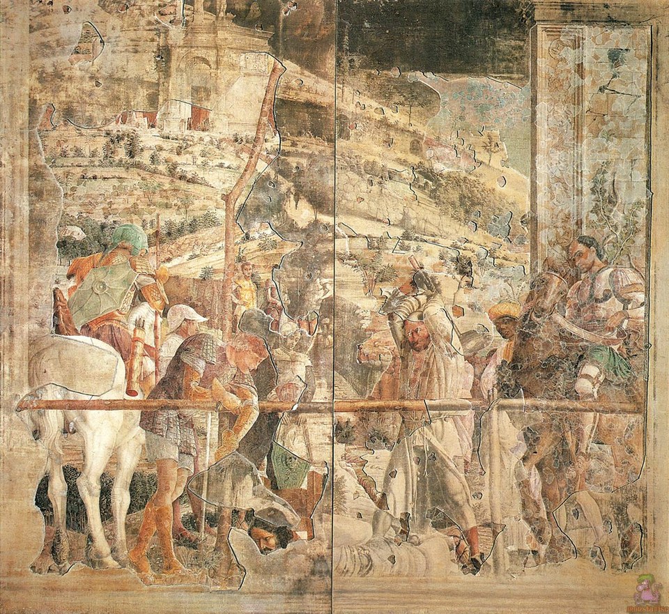 Мученичество святого Иакова (Сцены из жизни святого Иакова), 1448 - 1457