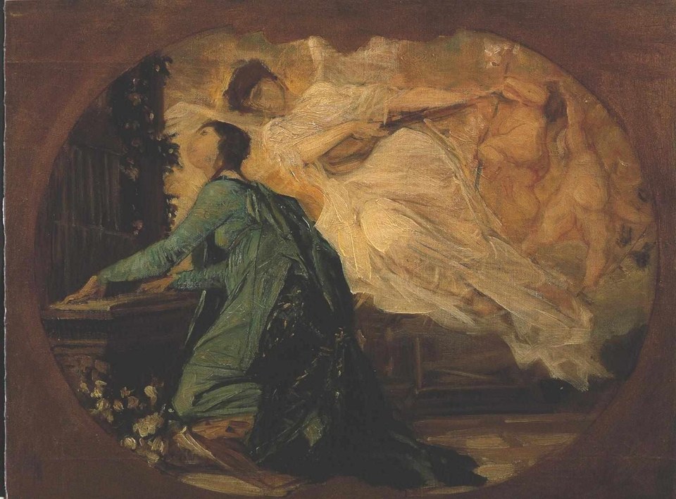 Органистка, 1885