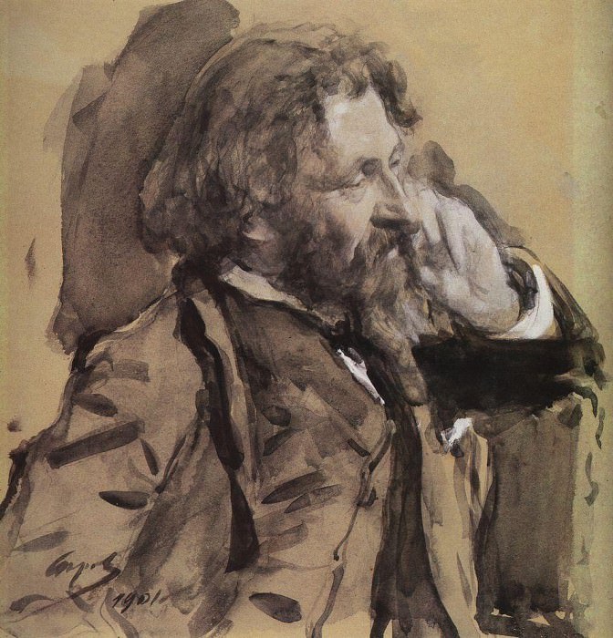 Портрет И. Е. Репина. 1901
