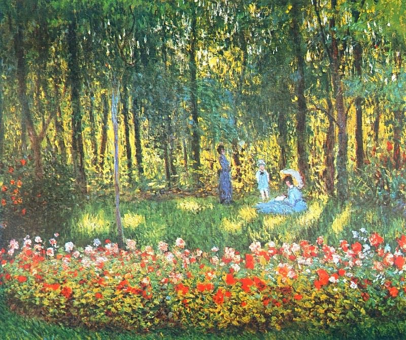 The ArtistвЂ™s Family in the Garden