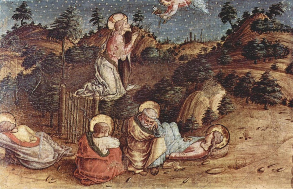 Молитва Христа над Эльбером, 1468
