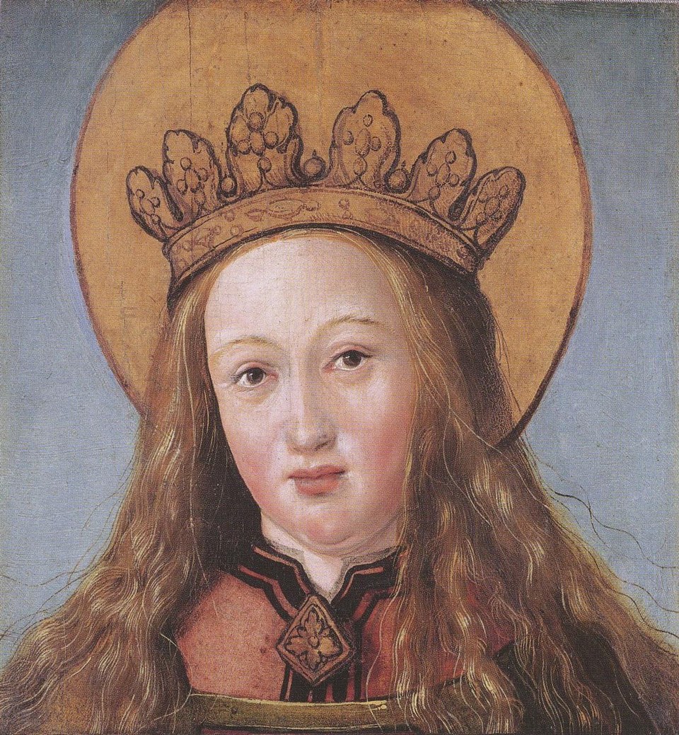 Голова святой женщины, c.1515 - c.1516