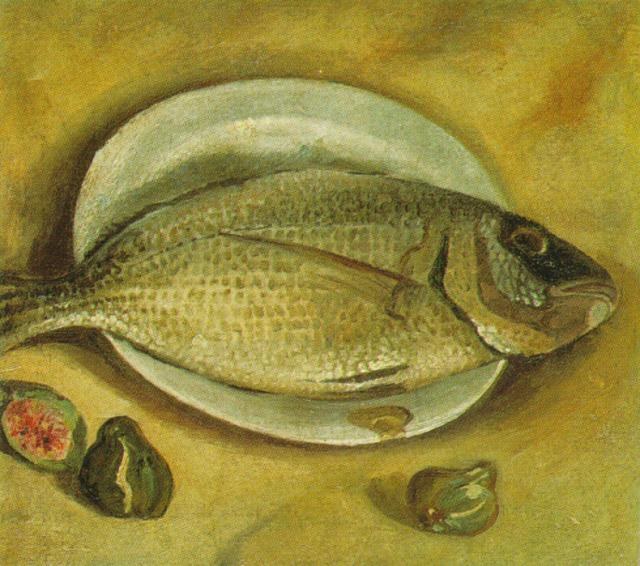 Натюрморт. Рыба, 1922