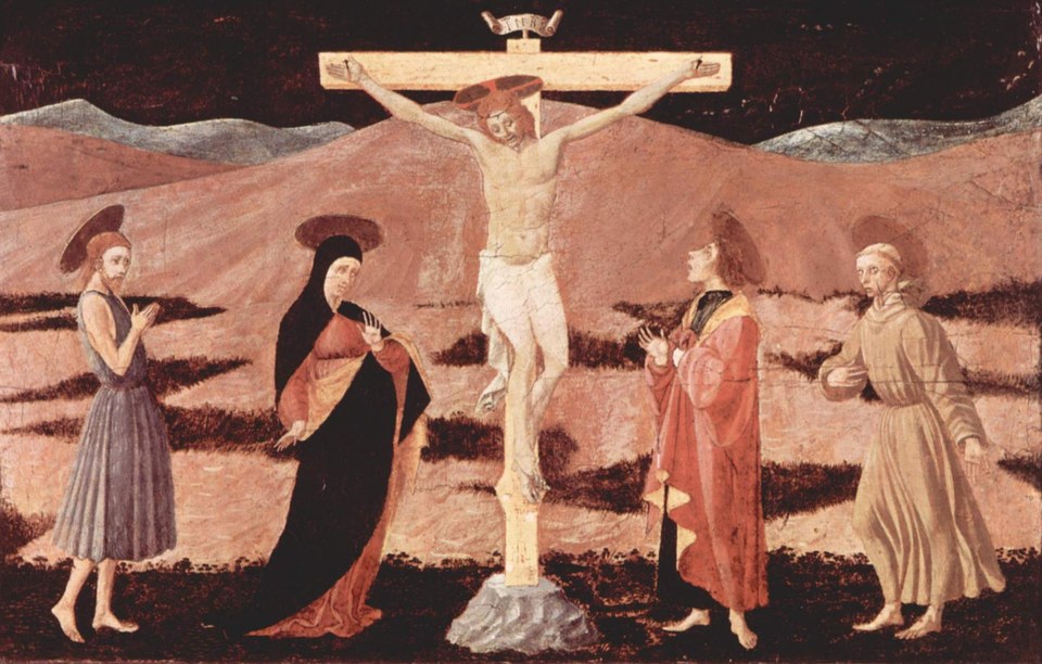 Христос на кресте, 1438