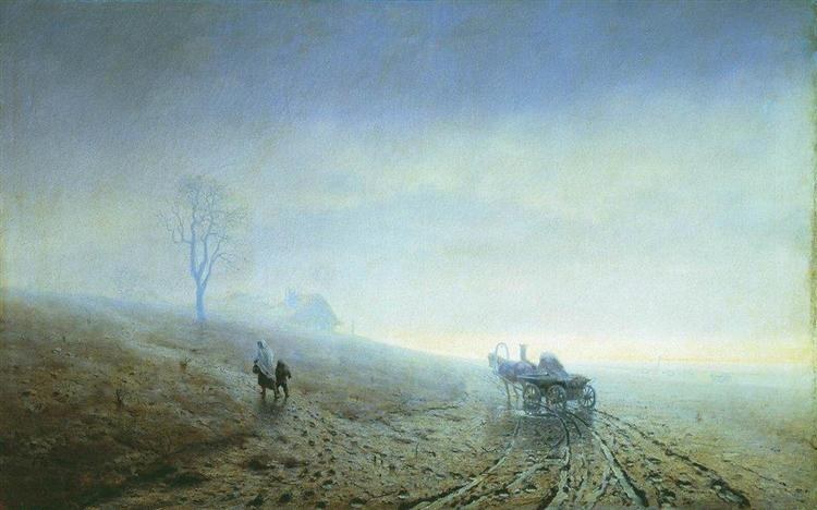 Осеннее распутье дорог, 1872 - Архип Куинджи
