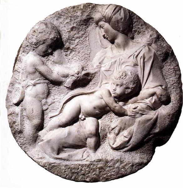 Мадонна с младенцем и младенцем-крестителем, c.1504 - c.1505