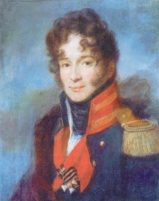 Портрет командира драгунского полка П. А. Чичерина, 1810 - Алексей Венецианов