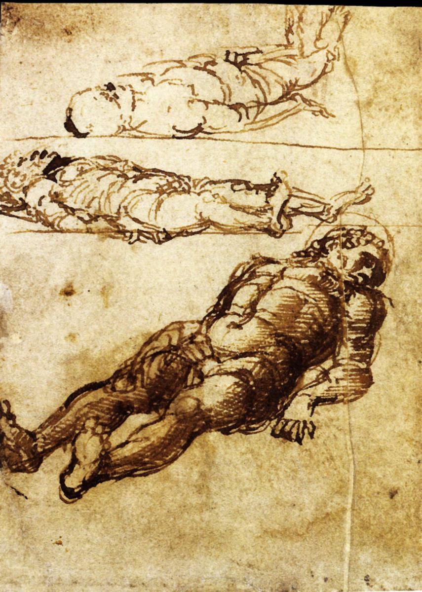 Три этюда с удлиненными фигурами, 1455