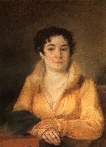 Портрет Л.А. Стромиловой, 1820 - Алексей Венецианов