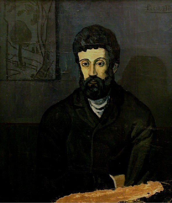 1902 Портрет мужчины [Мужчина в синем]