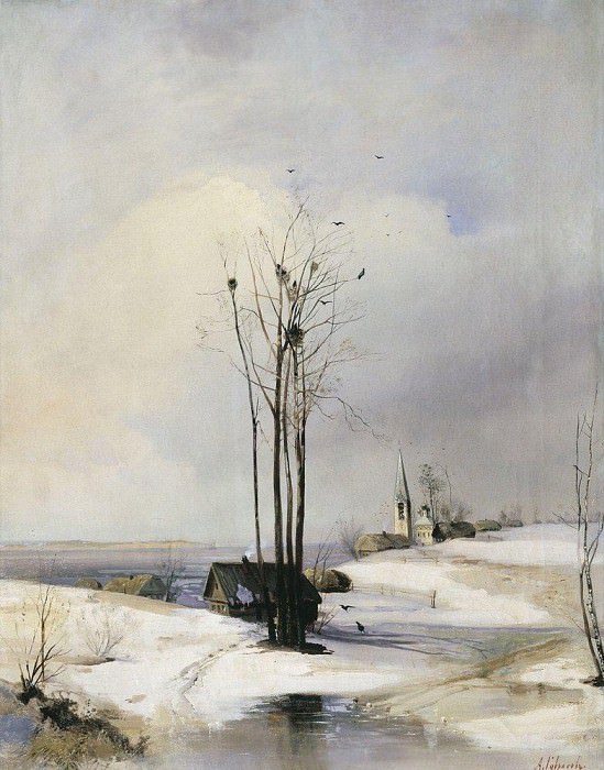 Ранняя весна. Оттепель. 1880-е