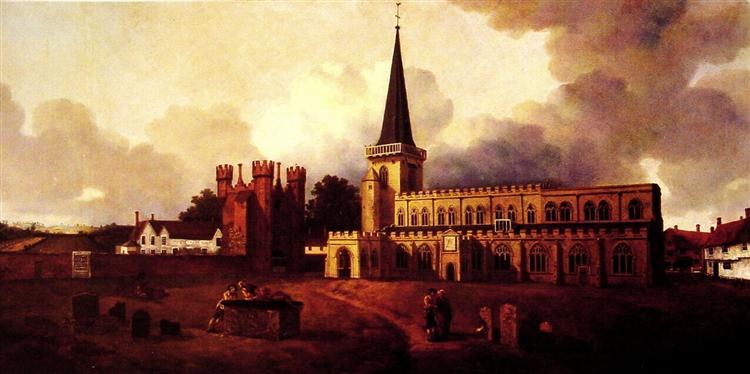 Церковь Святой Марии Хэдли, c.1748 - c.1750