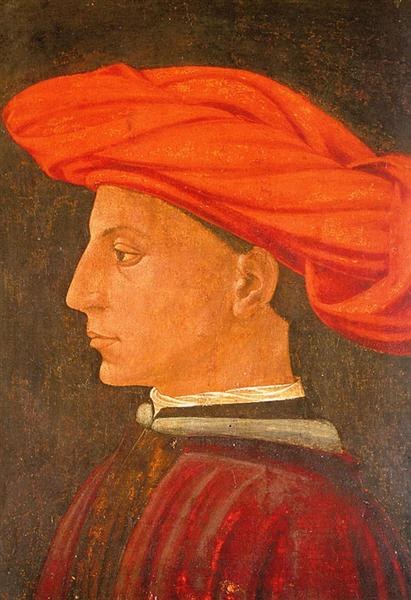 Портрет молодого человека, 1423 - 1425