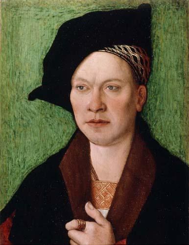 Портрет джентльмена, c.1520 - Бернхард Стригель